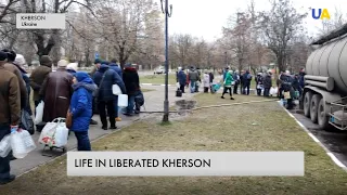 Having lost Kherson, Russia is shelling it randomly. Ukraine attempts to restore liberated city
