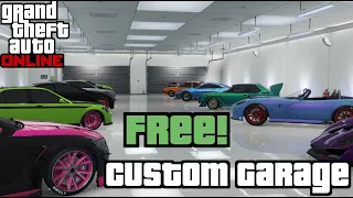 FREE! Cheapest custom garage in GTA V