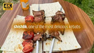 Shishlik Kebab is considered a famous and luxurious kebab.