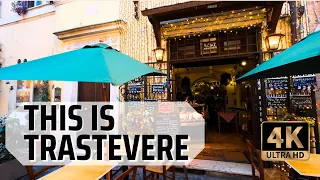 Rome Travel Guide - Savor the Magic of Trastevere, Rome on a Tranquil Sunday Morning