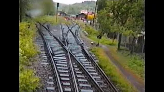 Unikátní video: Pohled na zrušenou trať č 144 Krásný Jez - Loket ze stanoviště strojvedoucího
