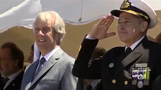 Vázquez encabezó acto en conmemoración de los 201 años de creación de la Armada