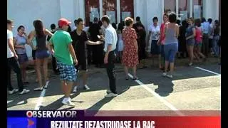 Stiri Fagaras - Rezultate dezastruoase la BAC