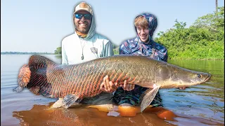 Catching The Fish of My Childhood Dreams -- Arapaima Gigas