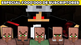 Relatos de Aldeanos del minecraft que Sobrevivieron a Luislucho | Especial UN MILLÓN de Suscriptores