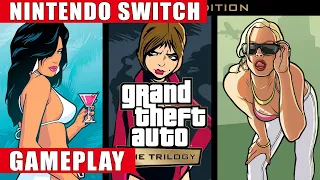 Grand Theft Auto: The Trilogy - The Definitive Edition Nintendo Switch Gameplay