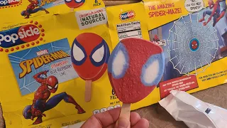 Popsicle Marvel Spider-Man ice cream