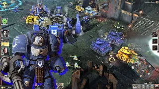 Ultramarines vs Brutal Eldar | 3 vs 3 Battle | Warhammer 40k Dawn of War 3 Gameplay