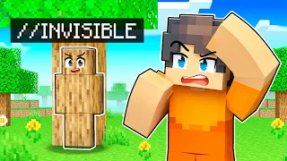 I Cheated Using //INVISIBLE in Hide and Seek Minecraft