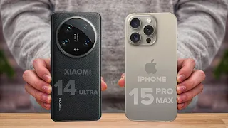 Xiaomi 14 Ultra Vs iPhone 15 Pro Max | Full comparison ⚡ Which one is Better?
