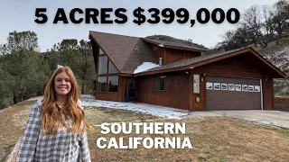 Cozy Cabin Only 2 Hours North Of Los Angeles In Tehachapi, CA!