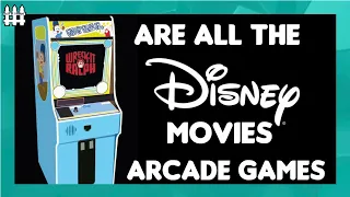 Are All The Disney Movies Games In The Wreck It Ralph Arcade