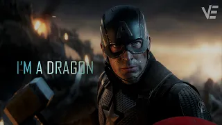 IM A DRAGON - CAPTAIN AMERICA [HD 60FPS] | STEVE ROGERS | MARVEL