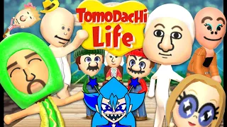 GREEN HOTDOG JESUS DEMANDS THAT YOU JOIN THIS STREAM AND CONSUME DRAMA!!!! [Tomodachi Life]