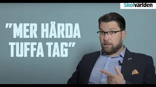 Jimmie Åkesson (SD): Stoppa integrationsexperiment i skolan