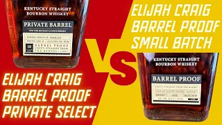 ECBP Small Batch vs ECBP Single Barrel Selects: Which wins in a blind tasting?