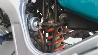 mastorakos: How to lower front and rear suspension on Honda xrv 750 Transalp or Varadero