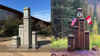 The Pacific Crest Trail in 2 Minutes