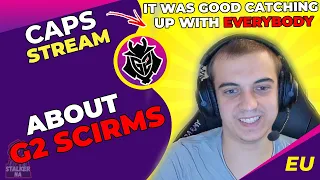 G2 Caps About G2 Scrims