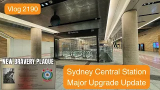 Sydney Trains Vlog 2190: Sydney Central Station Major Upgrade - February 2024 Update