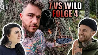 7 VS WILD: Bärenspuren 200 Meter vom Lager entfernt! Teilnehmer Reaction Folge 4 Fabio Schäfer LIVE