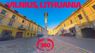 Vilnius,  Lithuania  VR 360 travel video