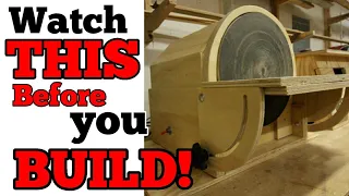 The Ultimate Disk Sander Build FULL PROCESS