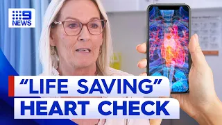 Simple text message that could stop a heart attack before it happens | 9 News Australia