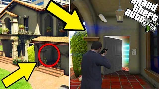 لن تصدق انني فتحت غرفة سرية في منزل مايكل في قراند 5 | GTA V Sercert Room