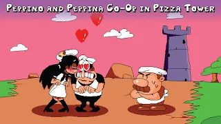 Peppino and Peppina Co-Op in Pizza Tower!