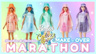Barbie Color Reveal Make-Over MARATHON! (6+ Looks and Hairstyles!)
