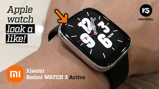 Xiaomi Redmi WATCH 3 Active - Apple watch look a like in Full Review!