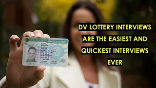 #DVLOTTERY INTERVIEWS ARE THE EASIEST: Learn how to get your visa