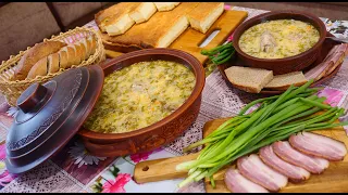 LET'S COOK UKRAINIAN GREEN BORSCH ACCORDING TO GRANDMOTHER'S ANCIENT RECIPE!