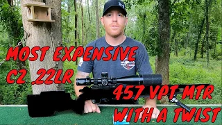 THE MOST EXPENSIVE CZ RIMFIRE AVAILABLE TODAY, WITH A TWIST; CZ 457 QUICK REVIEW AND ACCURACY TEST