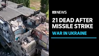 21 dead in Russian missile strike in Ukraine's south | ABC News