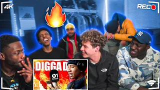 AMERICANS REACT TO DIGGA D - FIRE IN THE BOOTH!