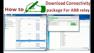 How to Download connectivity package for ABB relay | and | full detail about Update manager