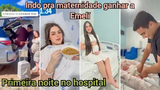 VLOG DIA DO PARTO DA EMILY + PRIMEIRA NÓITE NO HOSPITAL