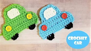 Crochet Car Applique | Crochet With Samra