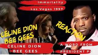 Céline Dion | Bee Gees | Immortality  | Las Vegas 1997 | REACTION VIDEO