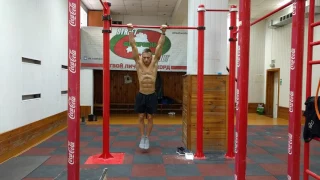 Almost 50 pull ups