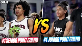 Best Point Guards In ALL OF HIGH SCHOOL Matchup 🤩🔥 Dylan Harper vs Darius Acuff Jr 🍿
