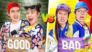 Good Kid Vs Bad Kid At Dance Challenge...Who Is The Winner?