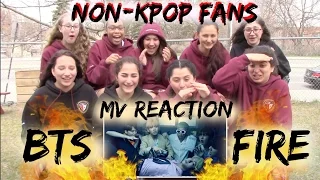 [GIVEAWAY/CLOSED] Non-Kpop Fans BTS FIRE MV reaction [Classmates Edition]