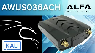 Installing ALFA AWUS036ACH on Kali Linux 2022: Realtek RTL8812AU driver install from Github