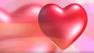 Pink Romantic Valentines Day Love Heart Motion Background | 3D HD animated background #39