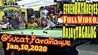 FULL VIDEO EFREN BATA REYES VS ARJAY TAGALOG @SUCAT, PAÑAQUE 01-10-2019