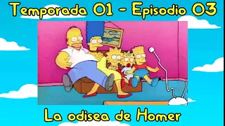 The Simpsons couch gag 01x03 - Los Simpson gag del sofá 01x03