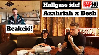 AZAHRIAH x DESH reagálnak magyar zenékre -- Hallgass ide! 🔥